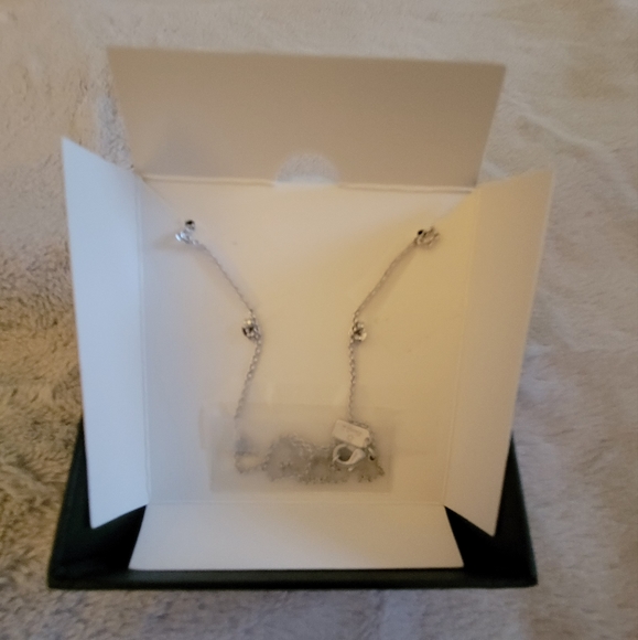 Coach Star Swarovski Crystals Necklace and Stud Earrings Jewelry Set - Picture 4 of 8